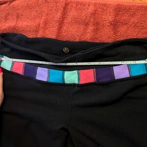 Vintage Lululemon Rainbow band pants Sz 10 One Only